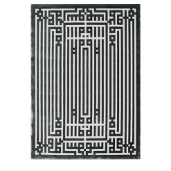 Carpet Edition Tappeto Labirinto in lana della Nuova Zelanda e tencel grigio di Ken Scott> Tappeti E Moquette