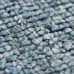 Mohebban Tappeto Loom Petrol in lana e seta di bambù blu> Tappeti E Moquette