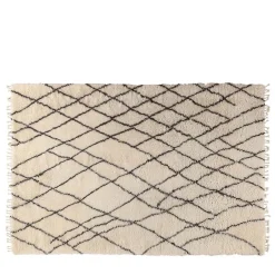 Amini Tappeto Moroccan Touch MT04 Avorio e grigio scuro> Tappeti E Moquette