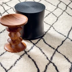 Amini Tappeto Moroccan Touch MT04 Avorio e grigio scuro><noscript><img width=