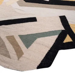 Jaipur Rugs Tappeto Piatto Heritage-Inspired Antique White & Ebony><noscript><img width=