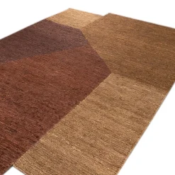 Jaipur Rugs Tappeto Piatto In Jute Terracotta & Gold Brown><noscript><img width=