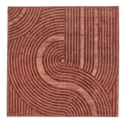 Sitap Carpet Couture Italia Tappeto quadrato Zen Rust> Tappeti E Moquette