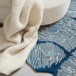 Mohebban Tappeto rettangolare Oceano blu in lana><noscript><img width=