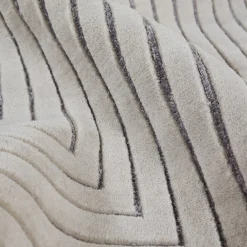 Mohebban Tappeto rettangolare Plano PL104 in lana grigia><noscript><img width=