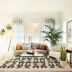 Sartapp Tappeto rettangolare policromo Grifoni di Maurizio Demelas><noscript><img width=