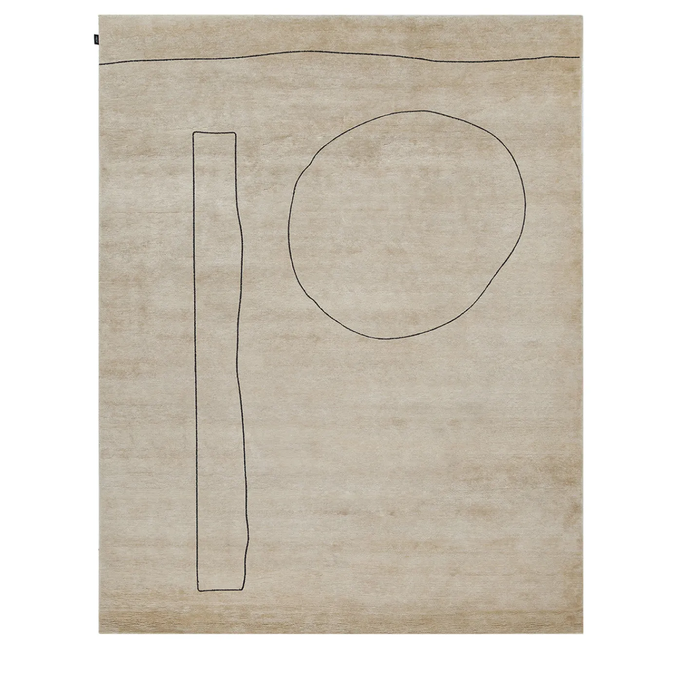 Amini Tappeto Ritagli Beige di Elisa Ossino> Tappeti E Moquette