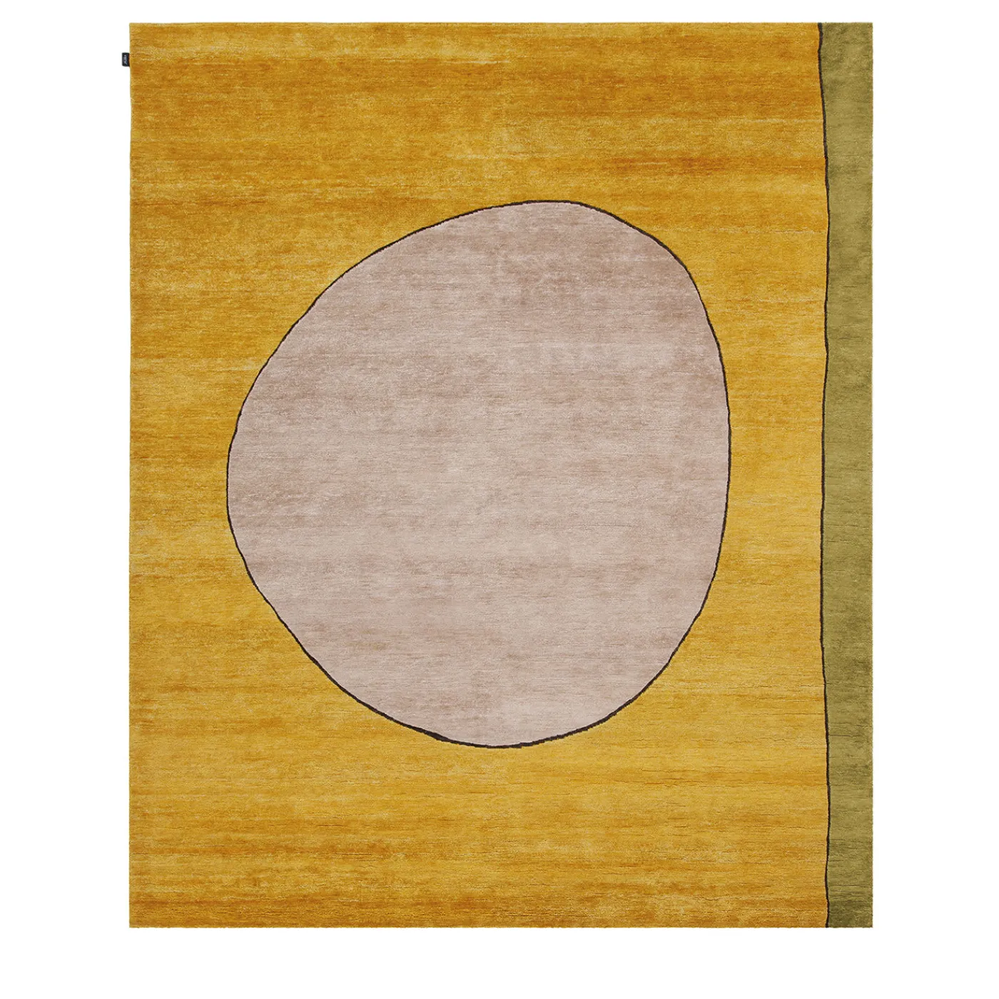 Amini Tappeto Ritagli Zafferano e Lime di Elisa Ossino> Tappeti E Moquette