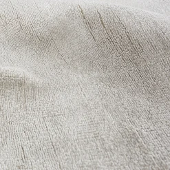 Mohebban Tappeto rotondo Feel in seta di banano grigio perla> Tappeti E Moquette