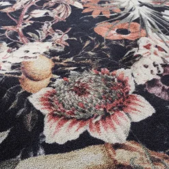 Instabilelab Tappeto rotondo Zaira con motivi floreali esotici e animali #2> Tappeti E Moquette
