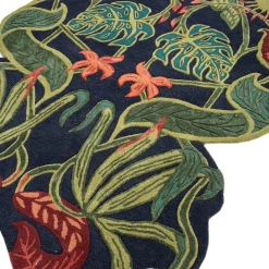 Jaipur Rugs Tappeto Safari Tropics Medieval Blue Wasabi, tessuto a mano><noscript><img width=