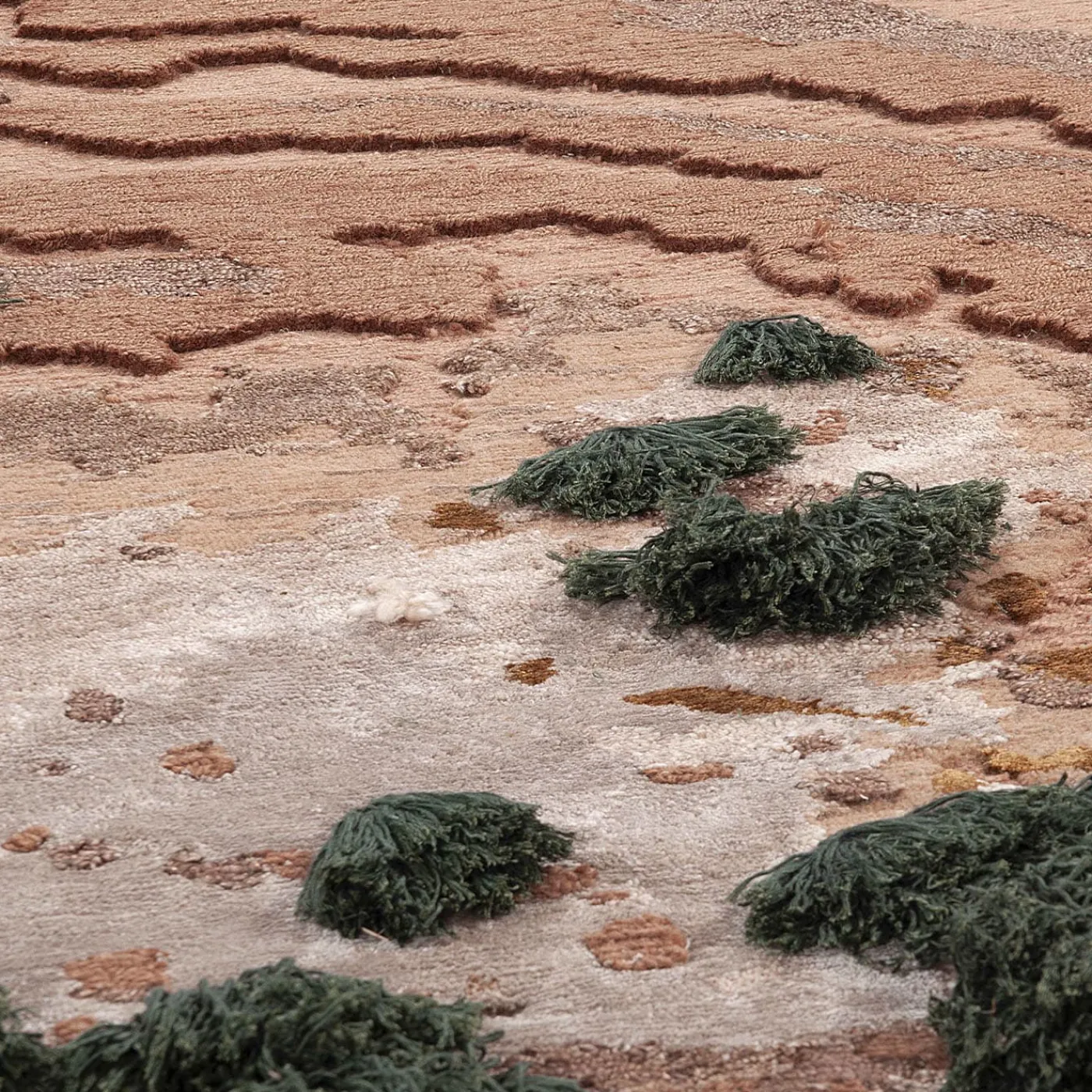 Mohebban Tappeto Tactile Caramel di Ilaria Franza> Tappeti E Moquette