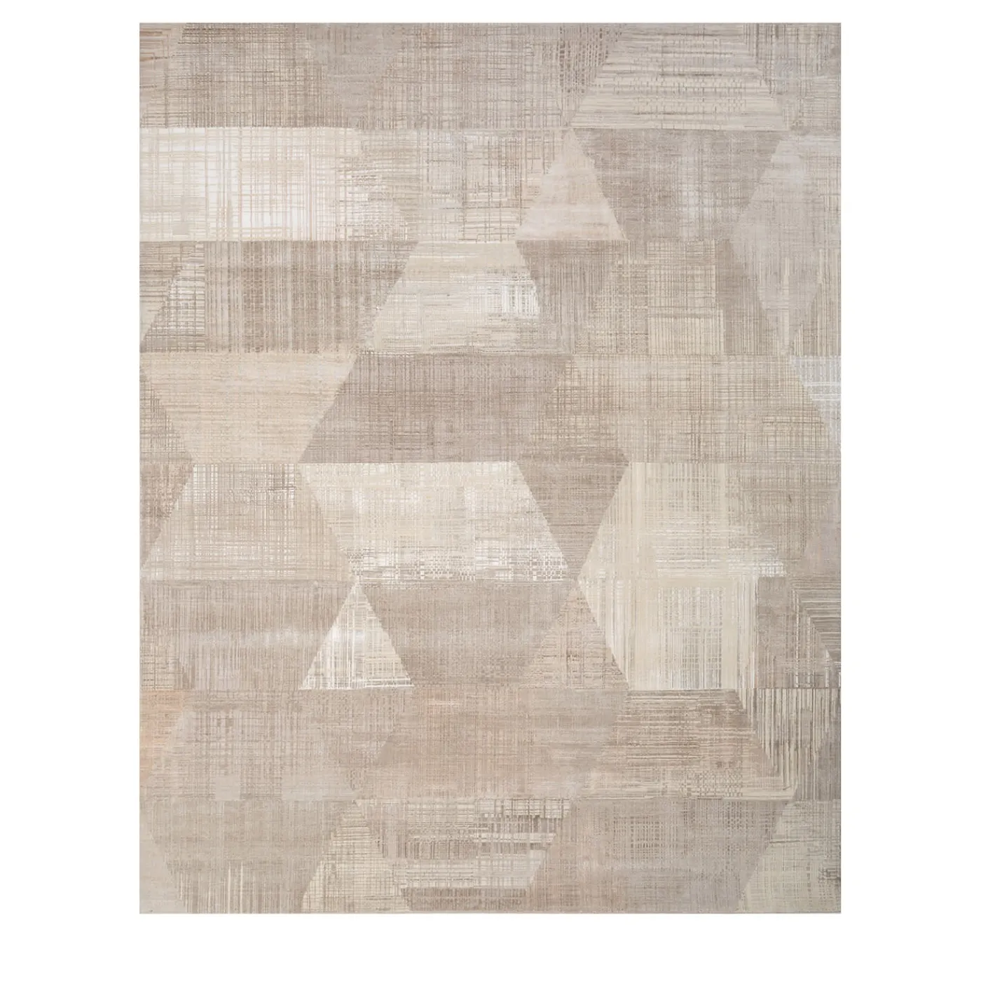 Jaipur Rugs Tappeto Tessuto a Mano Symmetrical Dream Bianco Antico e Bianco> Tappeti E Moquette