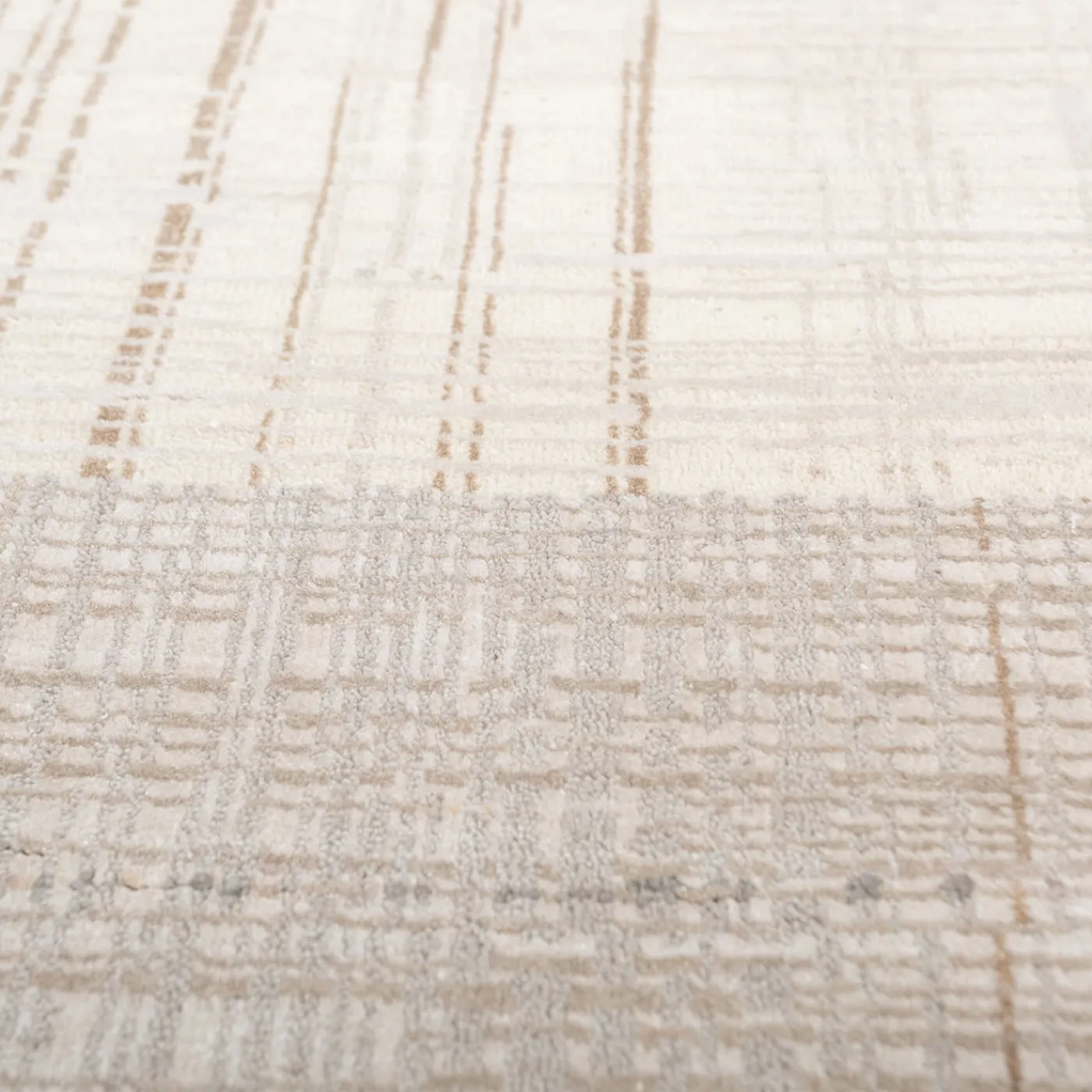 Jaipur Rugs Tappeto Tessuto a Mano Symmetrical Dream Bianco Antico e Bianco> Tappeti E Moquette