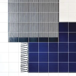 Francesco De Maio Tappeto Total Blue Composizione ceramica di Giuliano Andrea dell'Uva 200 x 100><noscript><img width=