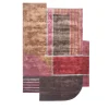 Jaipur Rugs Tappeto Tuftato a Mano Crimson Burst Cola e Marrone Pelle> Tappeti E Moquette