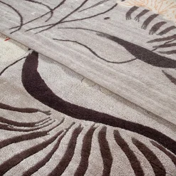 Amini Tappeto Valparaise White Semi Worsted di René Gruau> Tappeti E Moquette