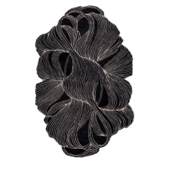 Jaipur Rugs Tappeto Velvety Vortex Ebony & Antique White trapuntato a mano> Tappeti E Moquette