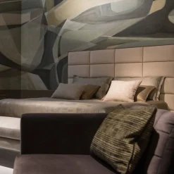 KOHRO Tessuto da parati in cotone verde Rising Desert><noscript><img width=