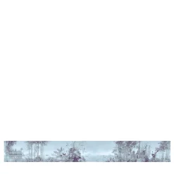 KOHRO Tessuto da rivestimento in cotone e lino blu West Of Java> Carte Da Parati