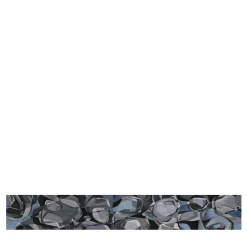 KOHRO Tessuto murale in cotone blu e nero Rising Desert> Carte Da Parati