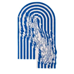 Carpet Edition The Floor Is Lava - Tappeto liscio blu eolico di PLACéE> Tappeti E Moquette