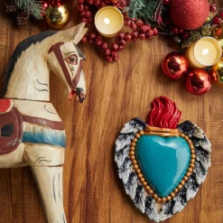 Cuore di Argilla TIFFANY HA PRESO IL MIO CUORE DI CERAMICA CUORE> Sculture Da Parete