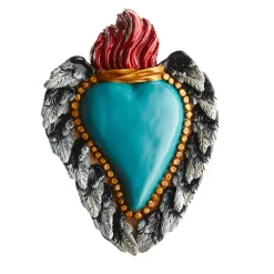 Cuore di Argilla TIFFANY NEL MIO CUORE DI CERAMICA> Sculture Da Parete