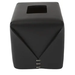 Oscar Maschera Tissue box Regular quadrato nero di> Arredo Bagno