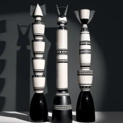 Rometti Totem L'Offerta #2 di Ugo La Pietra> Sculture Decorative