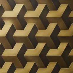 Favel Trio 3D Orbitale Set di 20 piastrelle in ottone brunito><noscript><img width=