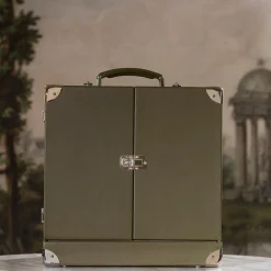 laErre Trunks Trunk per Orologi Geneve in Pelle Verde><noscript><img width=