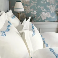 Verderoccia Tuffo Bianco e Blu Assisi US King Sham><noscript><img width=