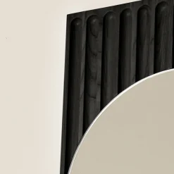 Dale Italia Tutto Sesto Specchio rettangolare in frassino nero> Specchi Da Terra