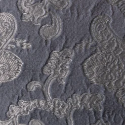 The House of Lyria Tweedia Cuscino quadrato in jacquard azzurro floreale><noscript><img width=