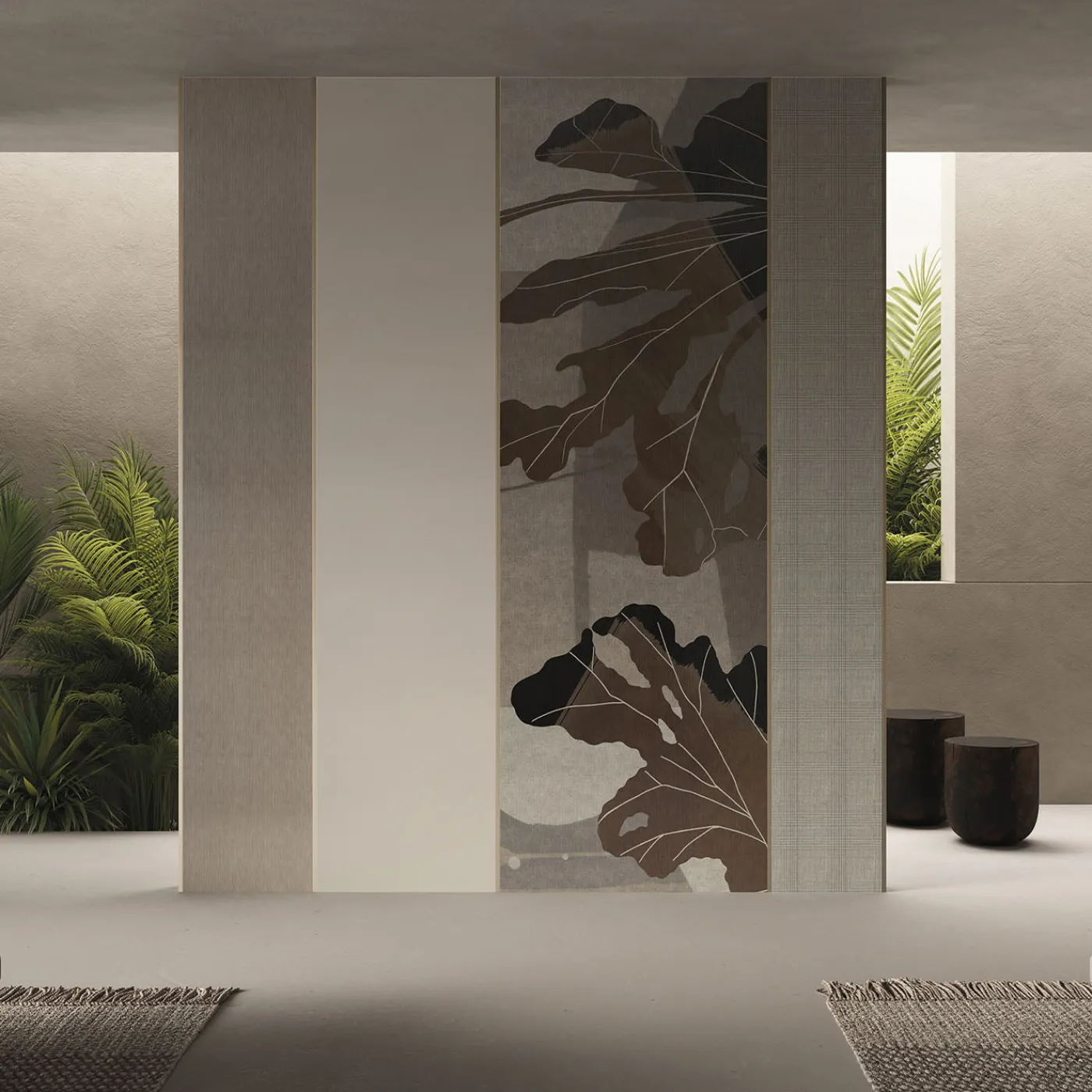 Glamora Un bel dì vedremo Beige Wallpaper> Carte Da Parati