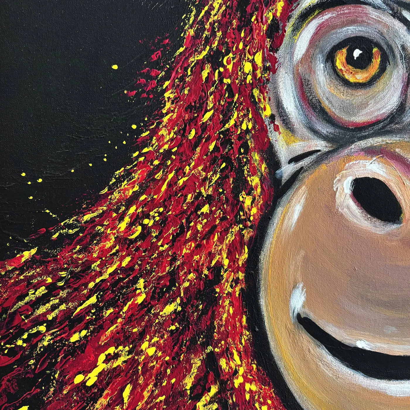 Daniele Nannini United Colors Pittura acrilica su tela> Pannelli Decorativi