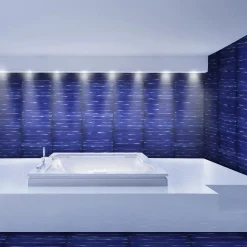 Arcea Handmade Design Unito Square Blue Tile> Piastrelle E Pavimenti