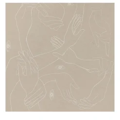 MaVoix Uno, Nessuno Beige Carta da parati morbida> Carte Da Parati