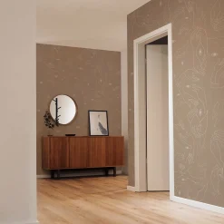 MaVoix Uno, Nessuno Beige Carta da parati morbida> Carte Da Parati