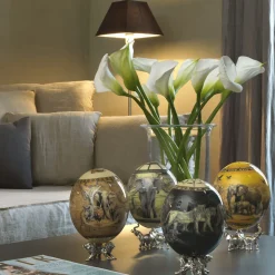 Greggio Uovo da collezione Masini - Collezione Elefanti> Sculture Decorative