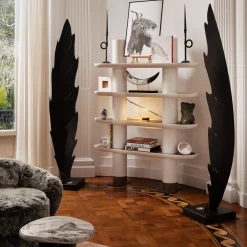 FiammettaV Home Collection Uovo di marmo Paonazzo di medie dimensioni><noscript><img width=