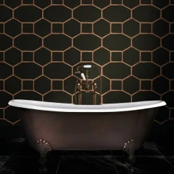 Devon&Devon Vasca da bagno Admiral Copper Effect> Lavabi E Vasche Da Bagno