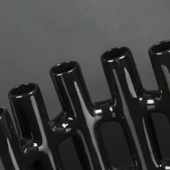 VGnewtrend Vaso a bocciolo nero><noscript><img width=