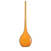 NasonMoretti Vaso a forma di goccia arancione Bolle> Bottiglie Decorative