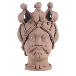 Stefania Boemi Vaso a testa di salmone Ade> Vasi Figurativi