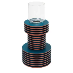 Rudi Vaso alto in velluto bicolore> Vasi Da Fiori