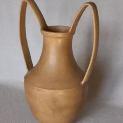 Ceramiche Ceccarelli Vaso Anfora 1 Ocra><noscript><img width=