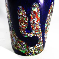 Madeforsoul Vaso Anfora in Vetro di Murano Blu Scuro> Anfore