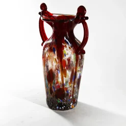 Madeforsoul Vaso Anfora in Vetro di Murano Rosso><noscript><img width=